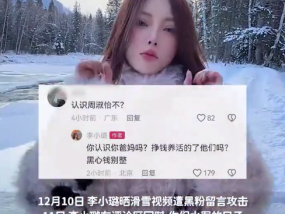 李小璐感谢鼓励自己的网友 回怼恶评黑心钱别挣