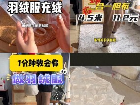 这届网友开始自制羽绒服了 低成本DIY引发热潮