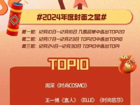 2024年度封面之星TOP10揭晓