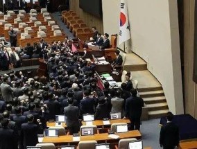 韩国代总统韩德洙停职 国会通过弹劾案