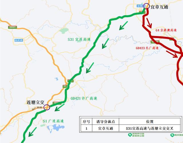 乐广高速公路部分路段将管制 施工期间需绕行  第5张