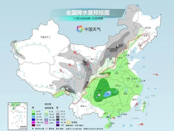 下半年首场寒潮和大范围雨雪来袭 多地气温将创下半年新低  第5张