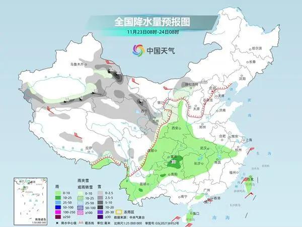 局地大暴雪！降温超16℃！波及25省份 寒潮来袭雨雪覆盖  第4张