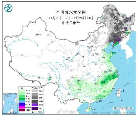 大范围湿暴雪将深入东北 罕见强度引关注  第3张