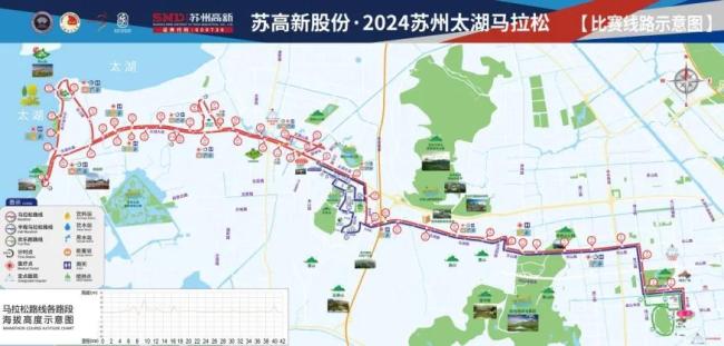 2024苏州太湖马拉松全马冠军诞生 燃情奔跑在太湖之畔  第2张