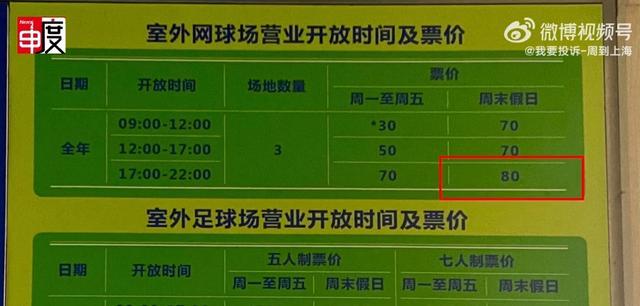 上海公共网球场被黄牛盯上 一场难求引发关注  第8张