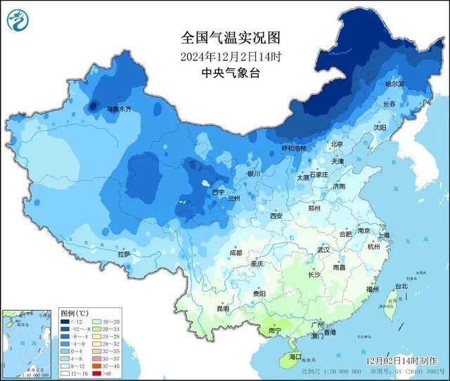 中央气象台：本周两股冷空气接连来袭，多地气温创新低  第2张