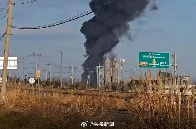 韩国客机着陆时撞墙起火 事故致28人死亡  第2张