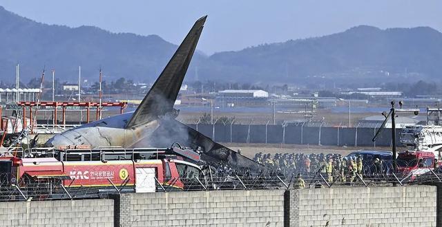 韩国否认机场跑道长度不足 事故致122人死亡  第1张