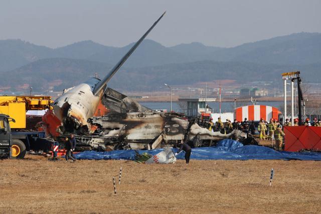 2分钟推测韩国空难原因及过程 起落架故障致悲剧  第2张