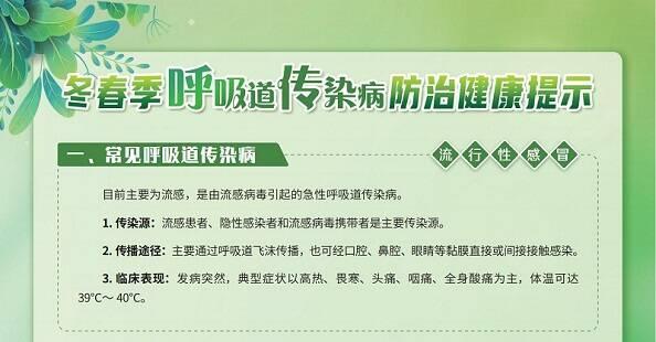 山东发布冬春季流感防治提示 科学指导守护健康  第1张