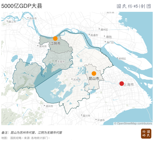 富可敌市！中国第二个5000亿大县，来了 县域经济新标杆  第1张